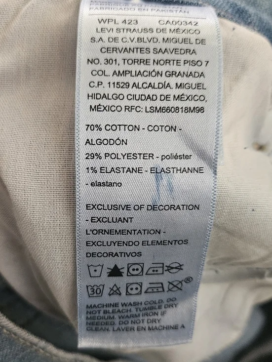 Signature by Levi Strauss & Co Gold Label Mid-Rise Bootcut Jeans Size 22M - Picture 6 of 7